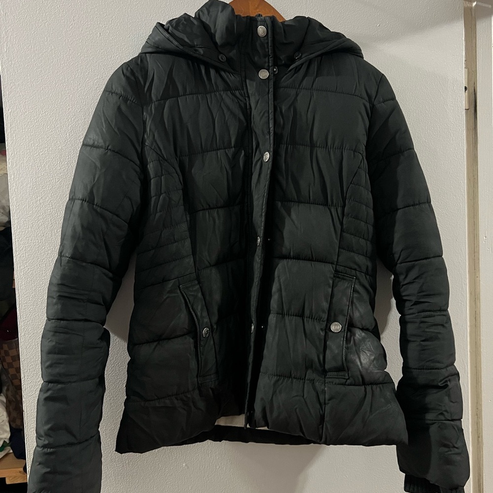 Abercrombie & Fitch Dark Puffer Jacket